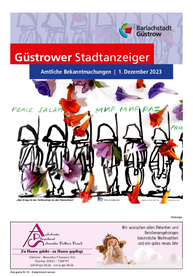 Güstrower Stadtanzeiger, Ausgabe Dezember 2023/Januar 2024 - PDF (7,3 MB)