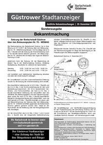 Sonderausgabe 20. Dez. 2011 (0.5 MB)